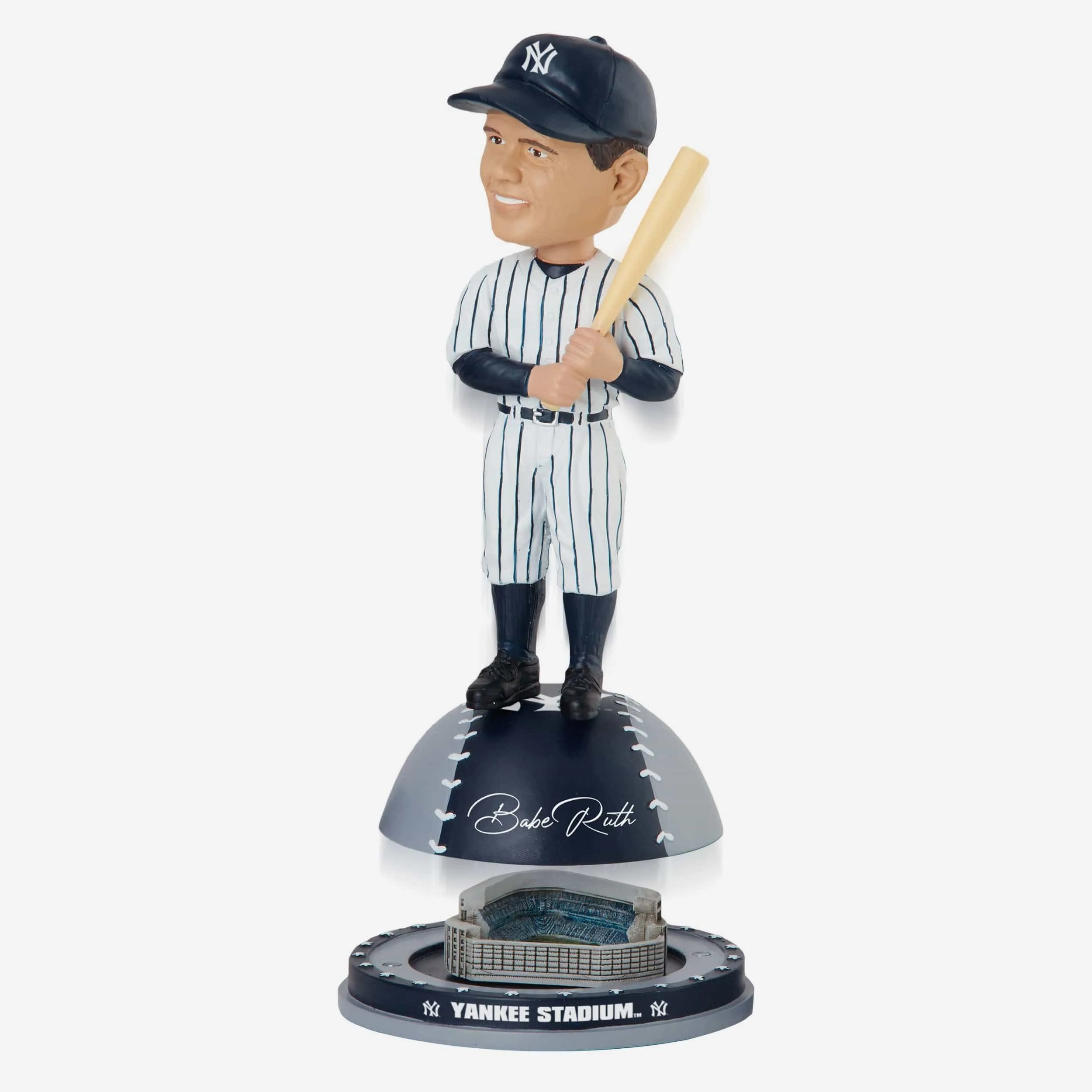 Babe Ruth New York Yankees Magnetic Stadium Base Bobblehead