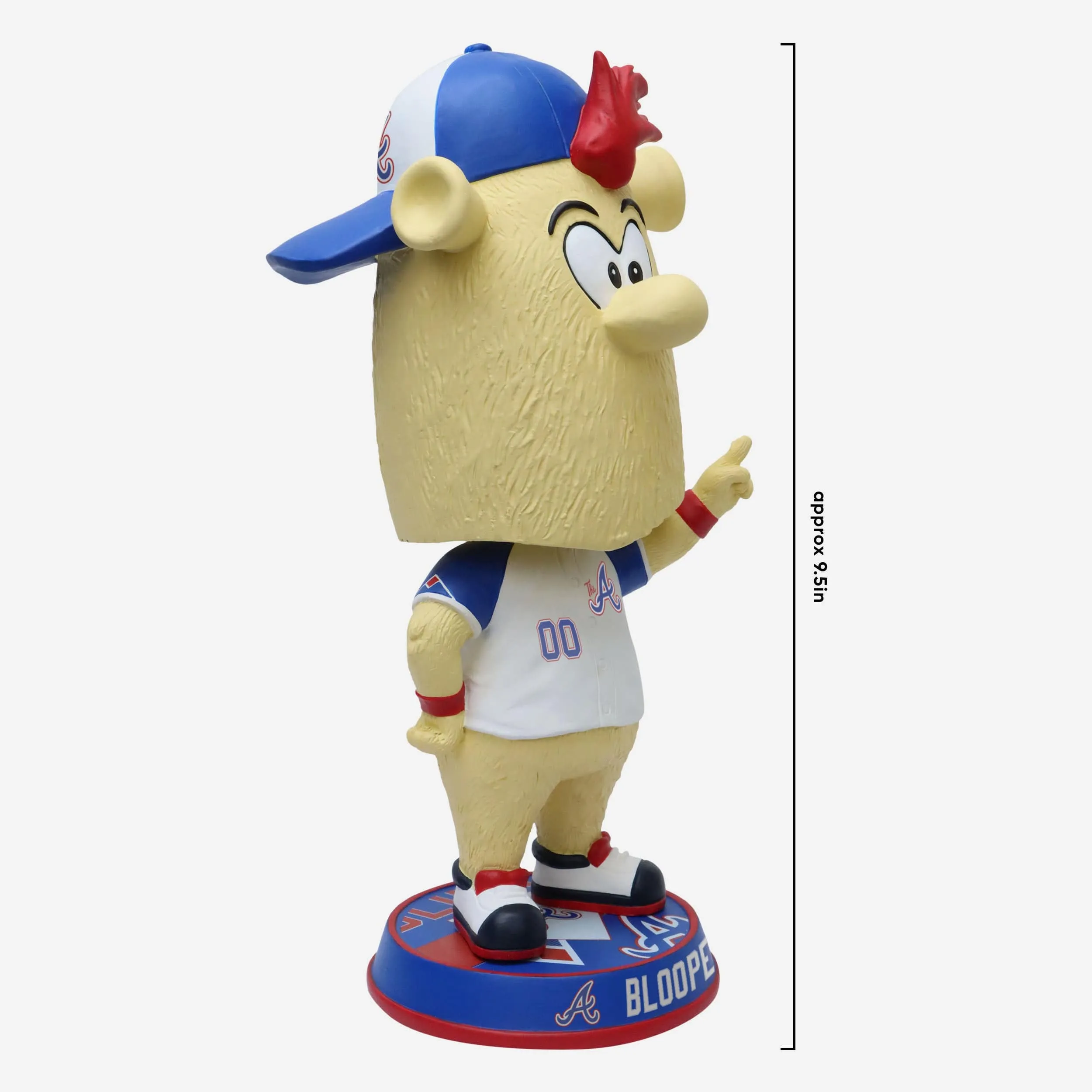 Blooper Atlanta Braves 2023 City Connect Field Stripe Mascot Bighead Bobblehead