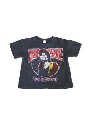 Bowie On Stage Cropped Tee
