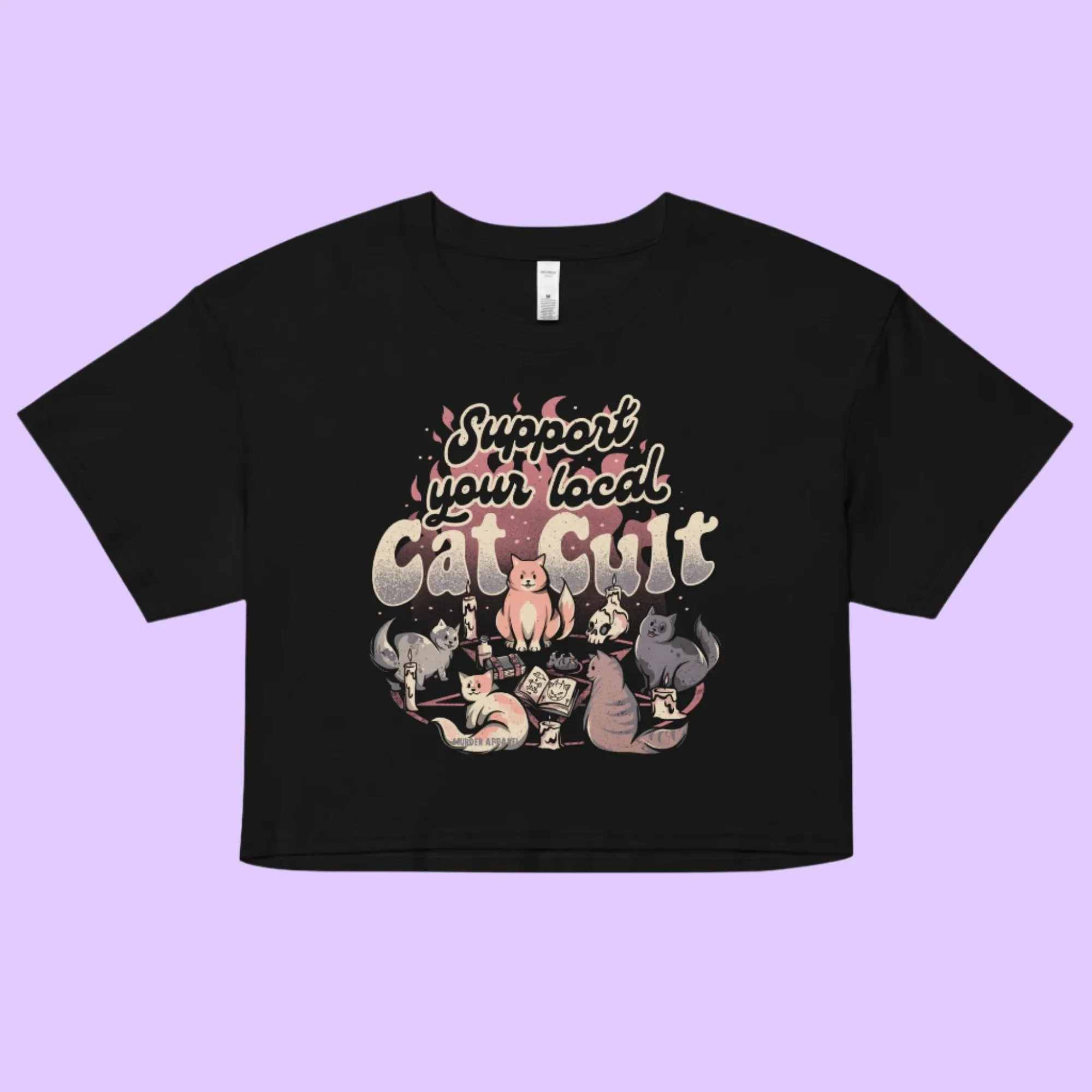 Cat Cult Crop Top