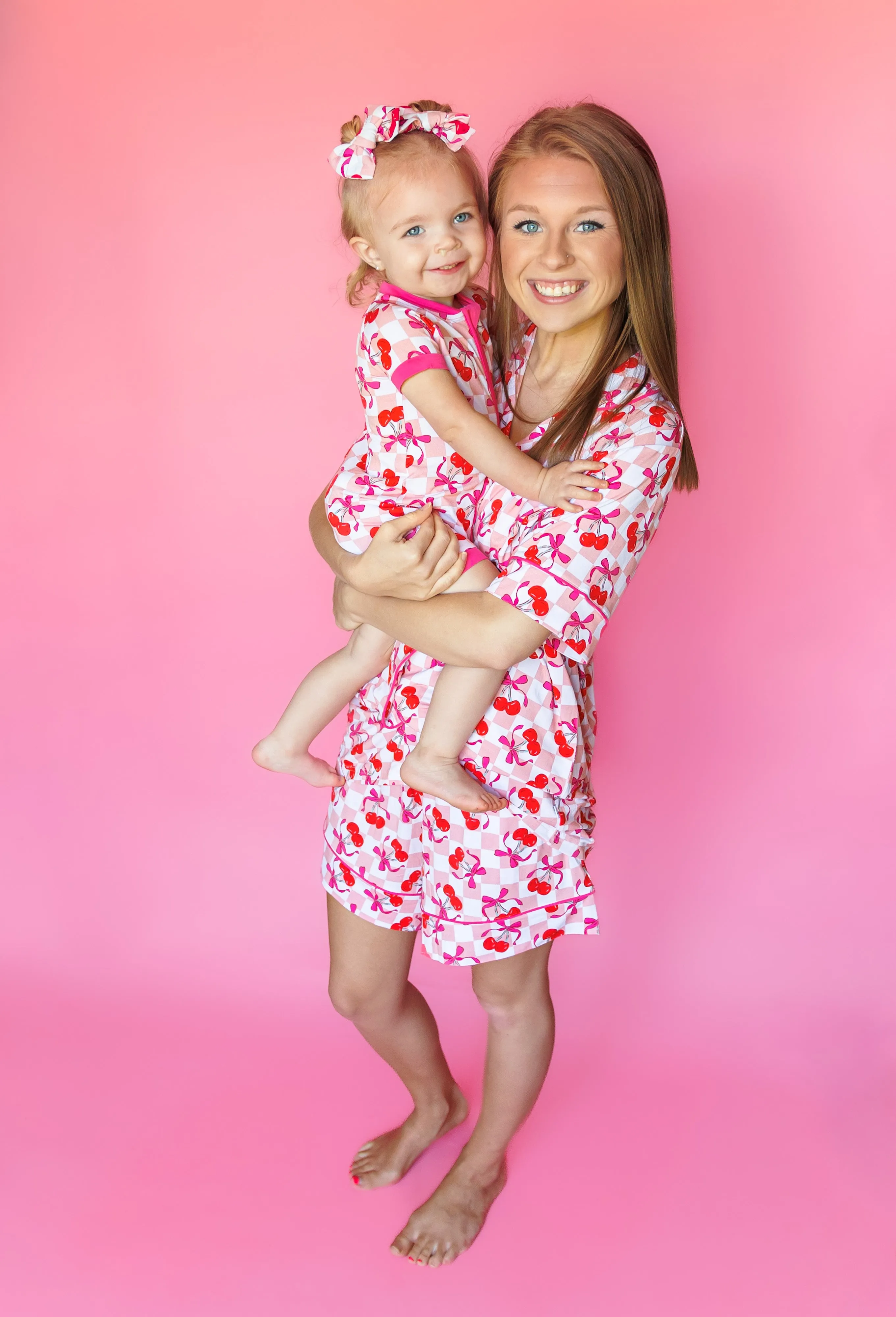 Cherry Sweet Checkers Women’s Dream Short Set