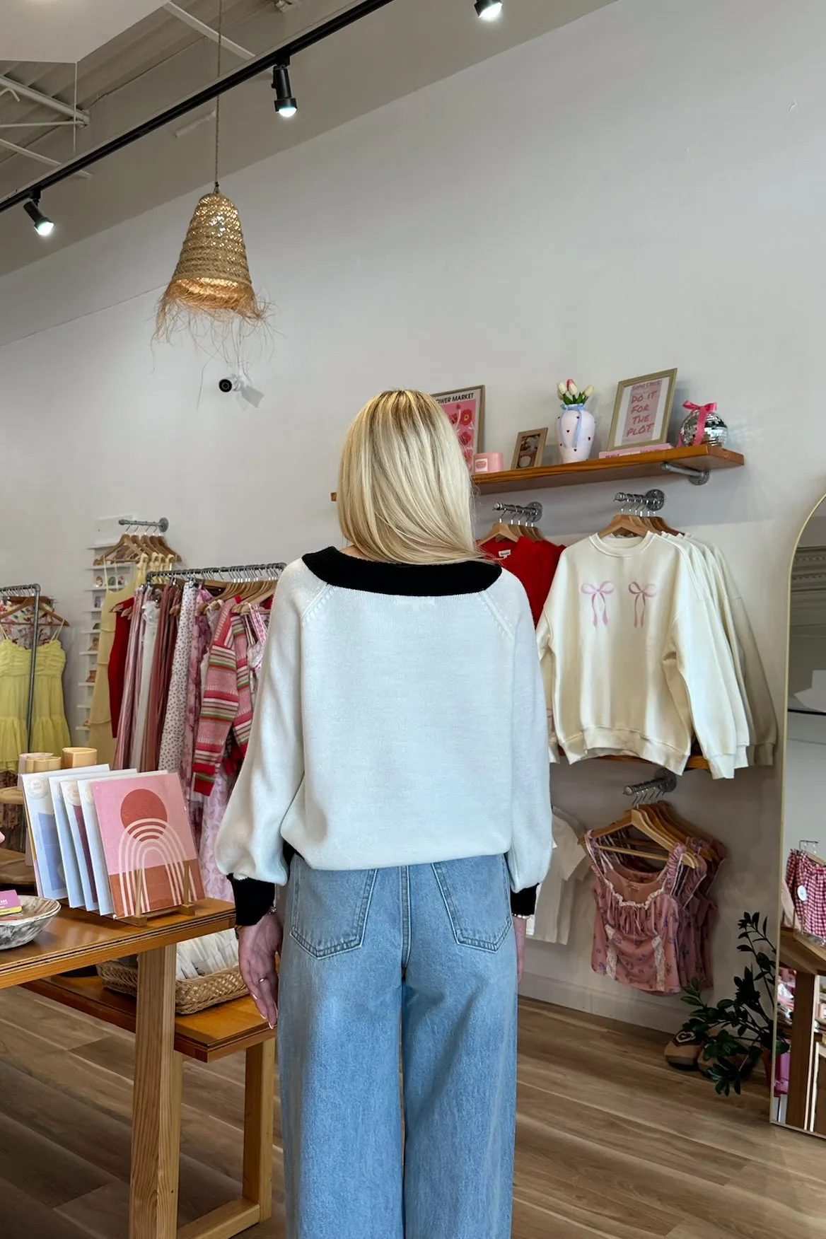 Faith Off Shoulder Sweater | Restocked