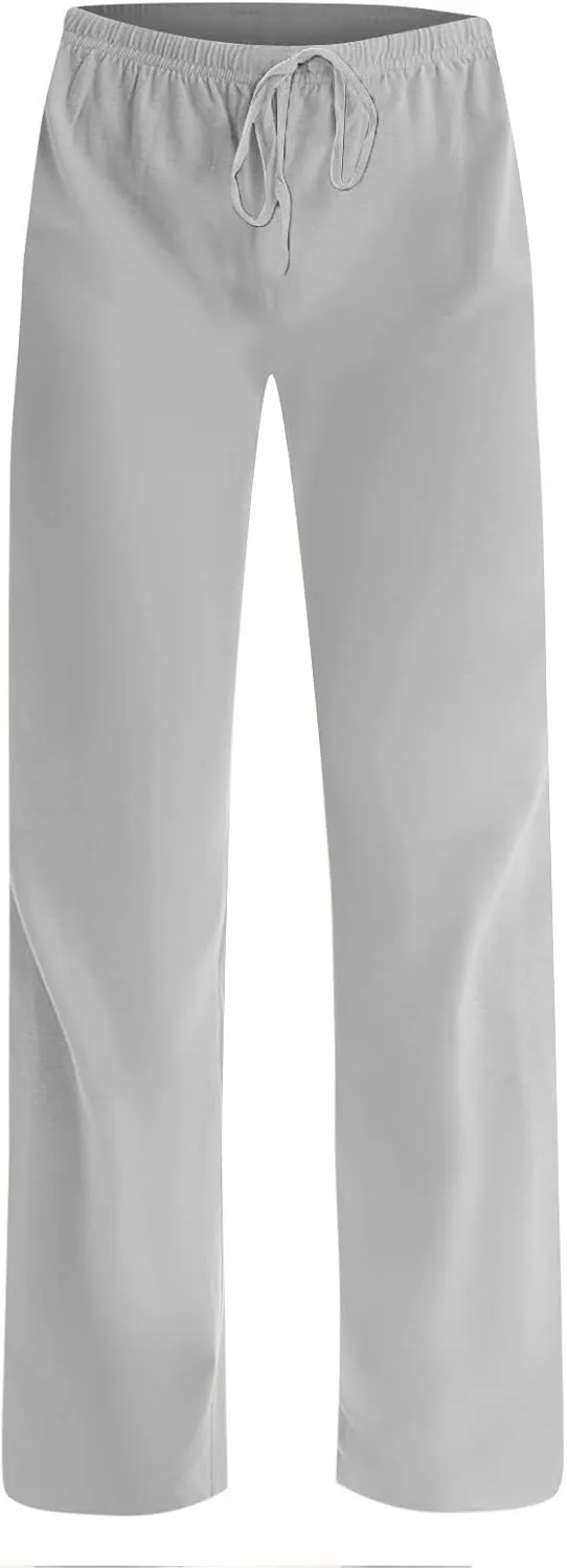 Ladies Drawstring Solid Color Casual Dressy Loose Fit Fashion Pants