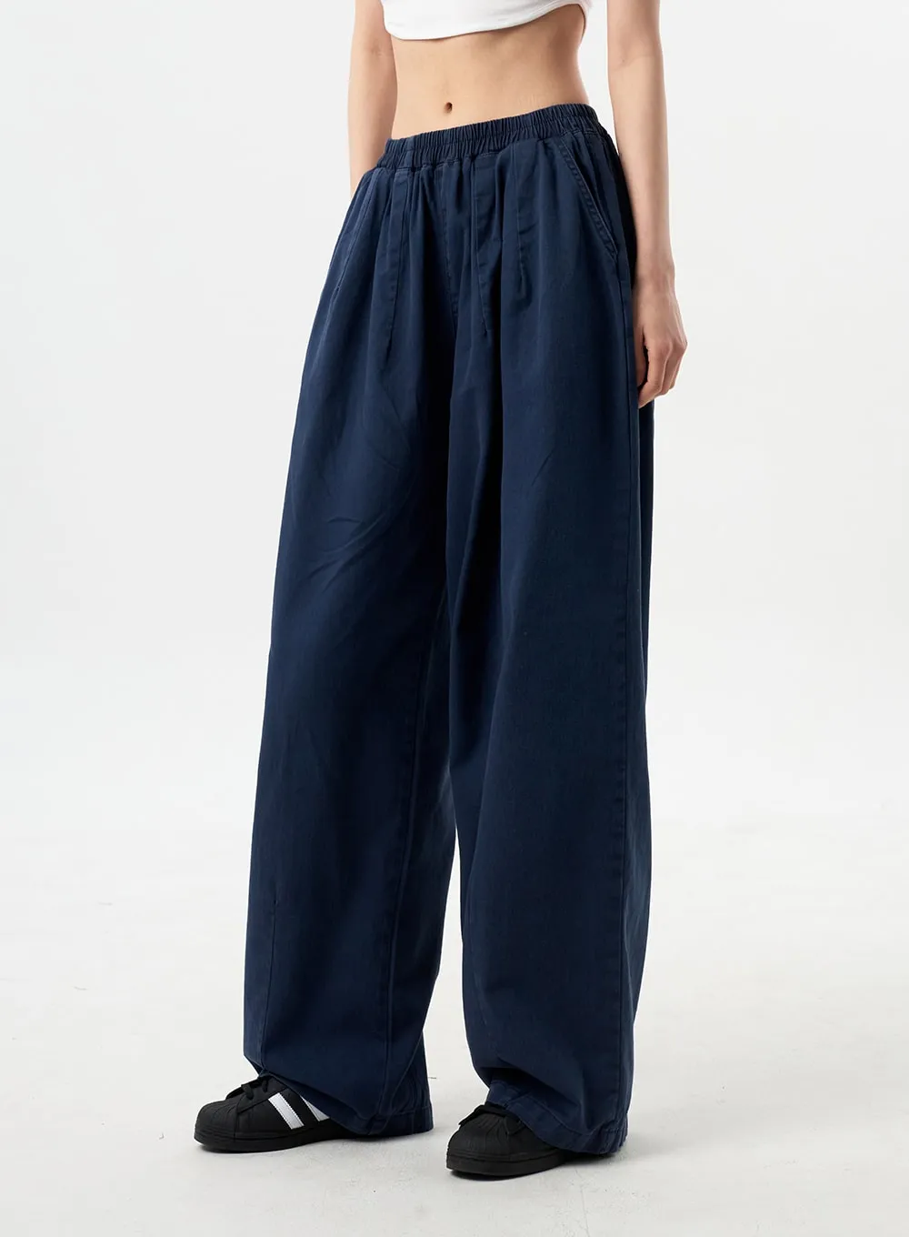Low Rise Cotton Pants CY312
