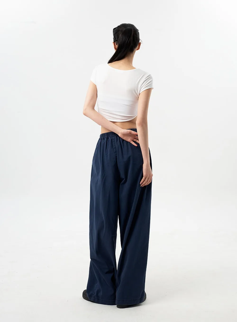 Low Rise Cotton Pants CY312