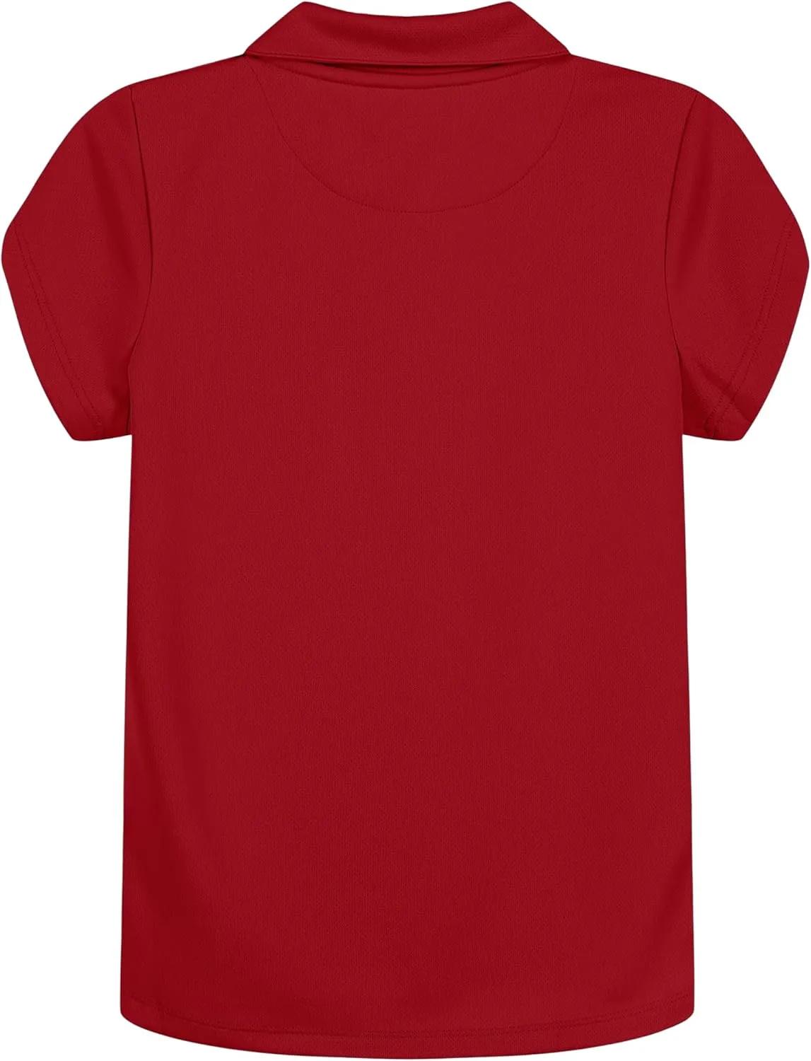 Nautica Girls' School Uniform Short Sleeve Performance Polo
