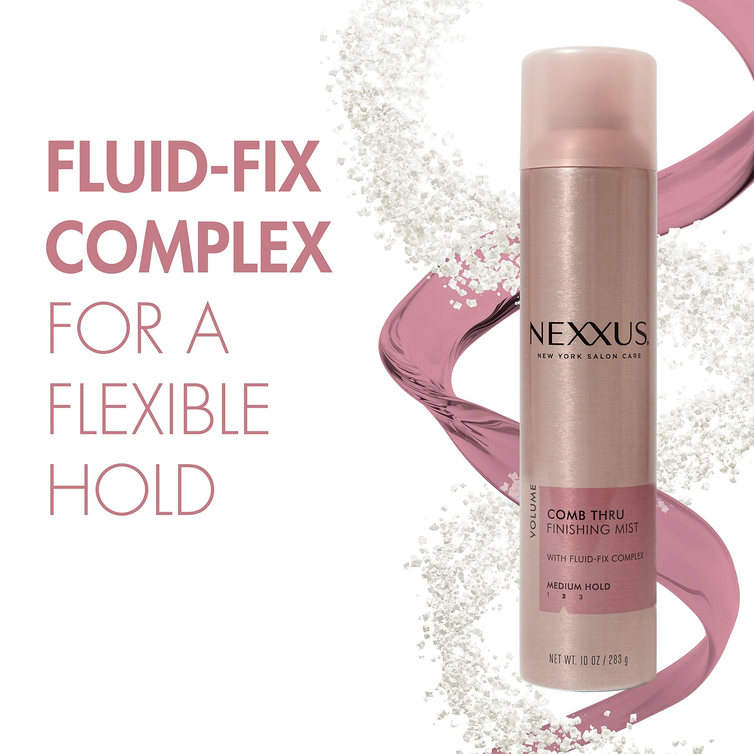 Nexxus Comb Thru Finishing Spray Hair Spray, Hair Spray for Volume, Hair Mist, Hair Shine Spray 10 oz
