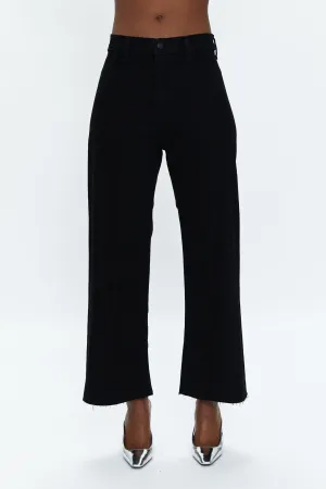 Penny High Rise Wide Leg Black