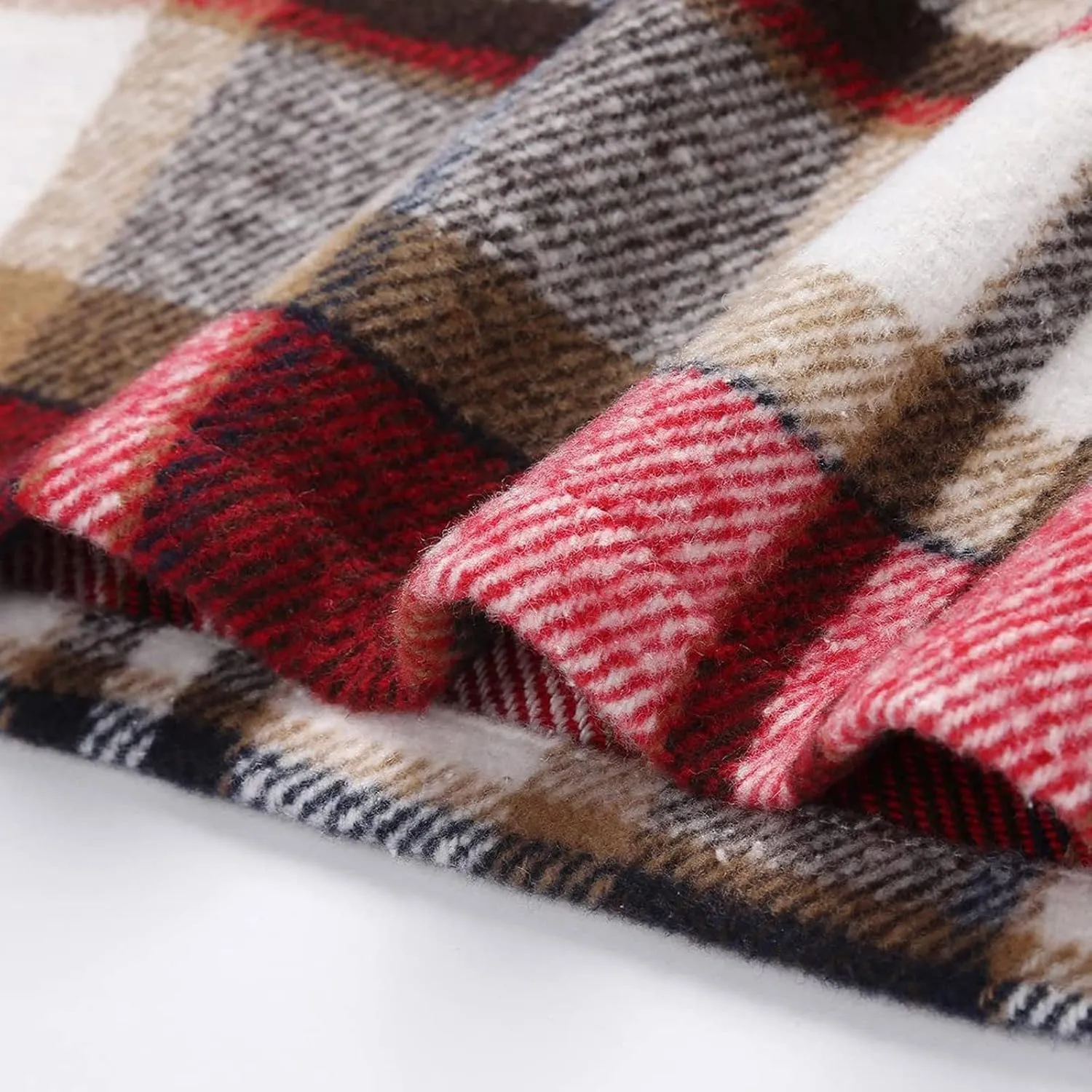 Plaid Skirt High Waist Bodycon Pencil Wool Mini Skirts for Women Stretch Flannel Skirt Fall Outfits 2025 Casual Dress