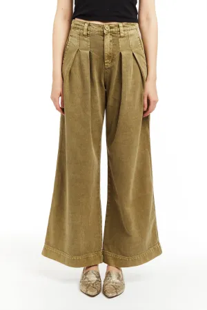 Pleated Wide Trouser