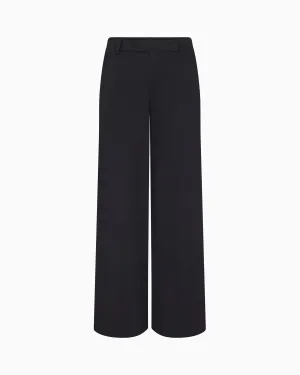 Poplin Low Rise Trouser | Black