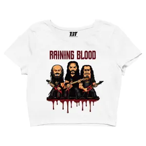 Slayer Crop Top - Raining Blood