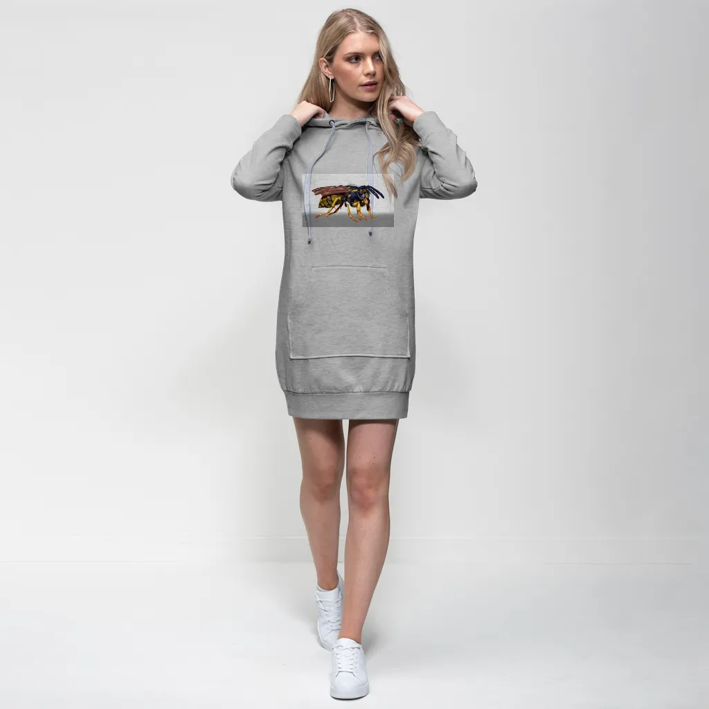 Wasp Character Premium Adult Hoodie Dress
