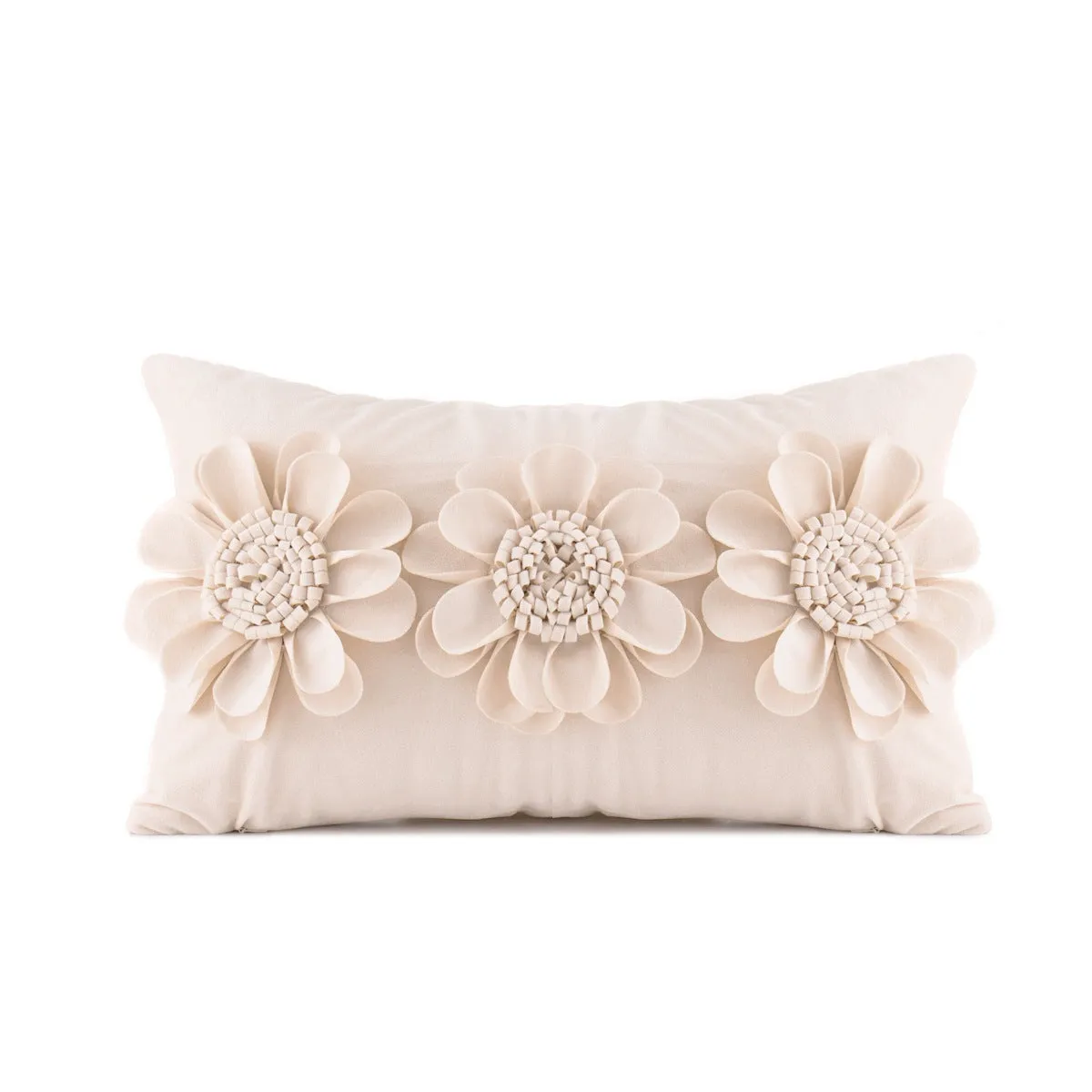 Wind Flower Embrace Pillow Cover